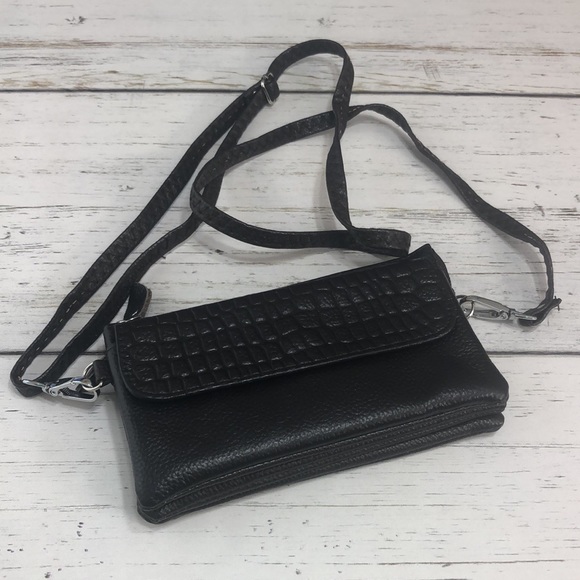 Like New Wristlet Mini Purse Brown Cross body - Picture 3 of 15